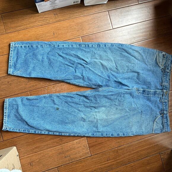 Carhartt Men's B17 DST Darkstone Relaxed Fit Jeans Heavyweight Denim 44x32 - Picture 13 of 13